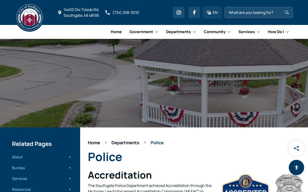 Southgate neighbors police public records request workflow