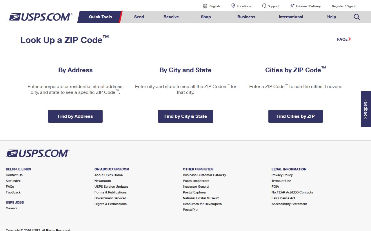 Southgate ZIP directory USPS postal lookup